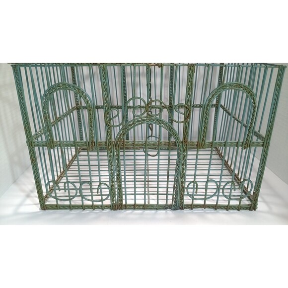 Vintage wire Bird Cage  birdcage - Picture 12 of 12